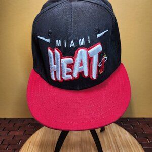 Miami Heat 9fifty Era Hat Cap NBA Hardwood Classics HWC Snapback Youth EUC